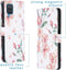 iMoshion Hoesje Geschikt voor Samsung Galaxy A12 Hoesje Met Pasjeshouder - iMoshion Design Softcase Bookcase - Meerkleurig / Blossom Watercolor