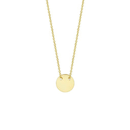 Marie Celeste - Ketting rondje 1,0 mm 40 - 42 cm - 14k Geelgoud