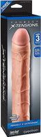 Pipedream Fantasy X-Tensions sleeve Perfect 3 Extensionkin beige