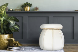 Hocker Bohist 425 Creme / Khaki