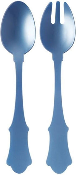 Sabre Bestek Slacouvert Bestekset Kunststof Acryl Old Fashion Licht Blauw