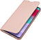 Dux Ducis - Pro Serie Slim wallet hoes -Geschikt voor Samsung Galaxy A52 / A52s - Rose Goud