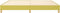 vidaXL - Bedframe - zonder - matras - 200x200 - cm - stof - groen