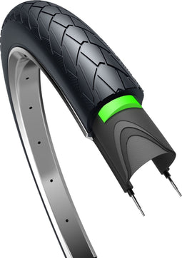 Edge Buitenband - Mambo Protect - 20 x 2.00 - ERTRO 50-406 - Zwart met reflectie