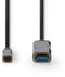 Nedis CCBG6410BK300 - Actieve Optische Kabel - USB-C naar HDMI - 300 cm - Zwart