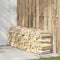 vidaXL - Plantenafdekking - met - zeilringen - 1x4 - m - PVC