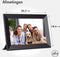 iMoshion Digitale Fotolijst met WiFi - 10.1 inch - Frameo App - Fotokader met Touchscreen - Micro SD - 16GB - Zwart