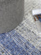 Varenna Blue Vloerkleed - 250x350 - Rechthoek - Laagpolig,Structuur Tapijt - Industrieel - Blauw, Grijs, Wit