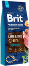BRIT Premium by Nature Adult Sensitive Lamb and Rice - Dry Dog Food - 8 kg