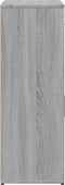 vidaXL - Dressoir - 60x30x84 - cm - bewerkt - hout - grijs - sonoma - eikenkleurig