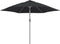 vidaXL - Vervangingsdoek - voor - parasol - 300 - cm - zwart