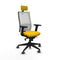 Bureaustoel Piqueras y Crespo 2D066G2 Geel