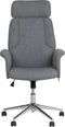 PILOT - Bureaustoel - Grijs - Polyester