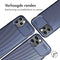iMoshion Hoesje Geschikt voor iPhone 12 Pro Max Hoesje Siliconen - iMoshion Carbon Softcase Backcover - Blauw