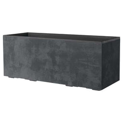 Muret Plantenbak - DEROMA - Millennium R - Antraciet - Met waterreservoir - Wielen - 99 cm