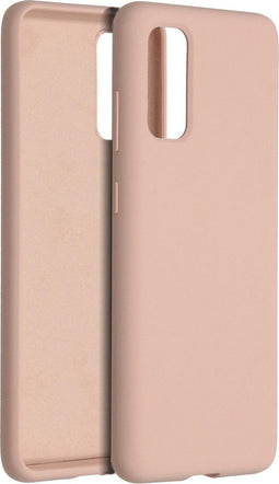 Accezz Samsung Galaxy S20 - Liquid Silicone Backcover - Schokabsorberend - Roze