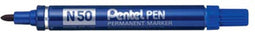 Viltstift Pentel N50 rond blauw 1.5-3mm