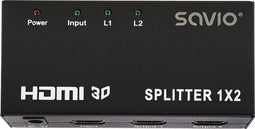 Savio CL-42 video splitter HDMI 2x HDMI