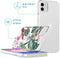 iMoshion Design voor de iPhone 11 hoesje - Jungle - Groen / Roze