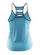 Craft Breakaway - Sportshirt - UPF 40+ bescherming - Sea/Dark Grey Melange