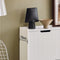 SoBuy FSR177-L-W - Schoenenkast - 4 Kleppen 8 Planken - Wit