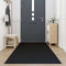 vidaXL - Deurmat - 115x400 - cm - zwart