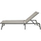 Lazzaro Ligbed - Aluminium frame - 56x193x31cm - Matt anthracite