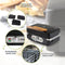 DOMO DO9278C - 3-in-1 Wafelijzer - Tosti-ijzer - Contactgrill - PFAS-vrij - Verwisselbare Platen - Zwart