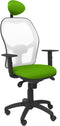 Bureaustoel met hoofdsteun Jorquera Piqueras y Crespo BALI22C Groen Pistache