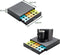 BRASQ Capsulehouder voor Dolce Gusto Capsules - Opbergbox met Lade - 30 Cups - Koffiecups houder