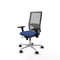 Piqueras y Crespo 3D086N0 - Bureaustoel - Verstelbare hoogte met armleuning - Marineblauw