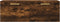 vidaXL - Wandkast - 100x36,5x35 - cm - bewerkt - hout - gerookt - eikenkleurig