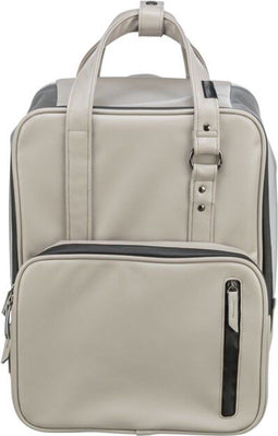 Trixie - Hondentas/Rugtas Citystyle - Kunstleer - Lichtgrijs - 30X20X40 cm