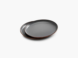 Barebones Emaille Bord 20 cm stone gray