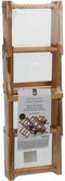 Flessenrek Excellent Houseware 784230710 Bamboe 54,5 x 16,5 x 36,5 cm