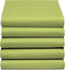 Damai - Hoeslaken - 100% Katoen - 80/90 x 220 cm - Lime