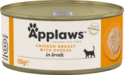 Applaws Blik Cat 156 gram Smaak - KIPFILET & KAAS