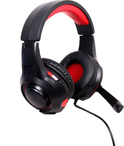 Gembird GHS-U-5.1-01 - USB headset - Virtual 5.1 channel sound - Rood Zwart