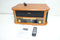 Lenco TCD-2571WD - Retro Platenspeler - Bluetooth 5.0 DAB+/FM-radio CD en cassette