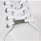 GUESS Bradly - Lage Sneakers - Imitatieleer - Wit - Maat 37