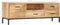 vidaXL - Tv-meubel - 130x30x45 - cm - massief - mangohout