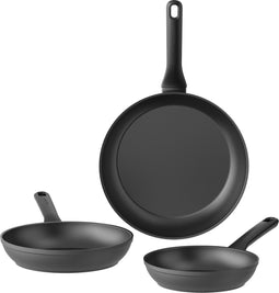 BergHOFF DiNA 3-delige pannenset - Antikleef CeraGreen coating - Gerecycled aluminium - Metaal