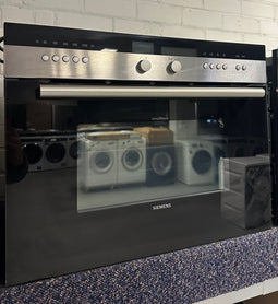 SIEMENS RVS INBOUW COMBI OVEN 34L