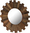 vidaXL - Wandspiegel - 70 - cm - massief - gerecycled - hout
