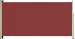 vidaXL - Tuinscherm - uittrekbaar - 160x300 - cm - rood