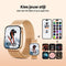 Maoo ProWatch - Smartwatch - Stappenteller Hartslagmeter Bloeddrukmeter Slaapmonitor - Rosé Goud