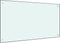 vidaXL - Spatscherm - keuken - 100x60 - cm - gehard - glas - wit