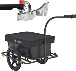 Fietskar - Bagagefietskar - 90 Liter - Zwart