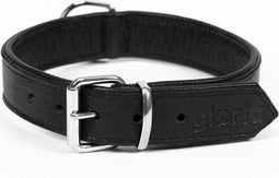 Dog collar Gloria Drymilled Black (35 x 1,5 cm)