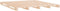 vidaXL - Palletbed - massief - grenenhout - 120x200 - cm